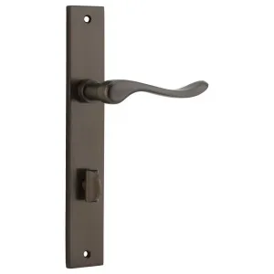 Stirling Lever Rectangular Backplate Signature Brass by Iver, a Door Hardware for sale on Style Sourcebook