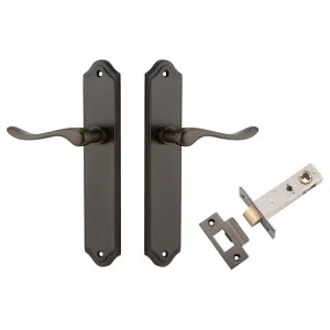 Stirling Lever Shouldered Backplate Passage Kit Signature Brass by Iver, a Door Hardware for sale on Style Sourcebook