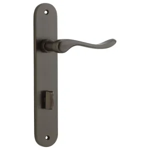 Stirling Lever Oval Backplate Signature Brass by Iver, a Door Hardware for sale on Style Sourcebook