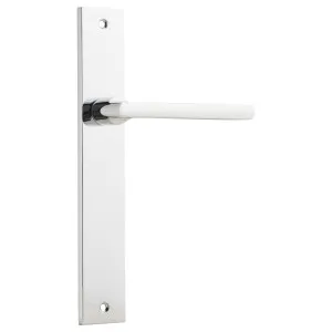Baltimore Rectangular Lever Latch Set, Chrome by Iver, a Door Hardware for sale on Style Sourcebook