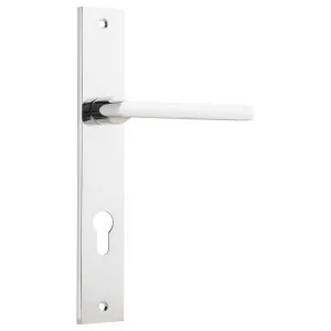 Baltimore Rectangular 85mm Euro Lever Set, Chrome by Iver, a Door Hardware for sale on Style Sourcebook
