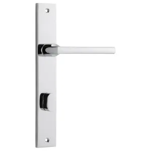 Baltimore Rectangular 85mm Privacy Lever Set, CH by Iver, a Door Hardware for sale on Style Sourcebook