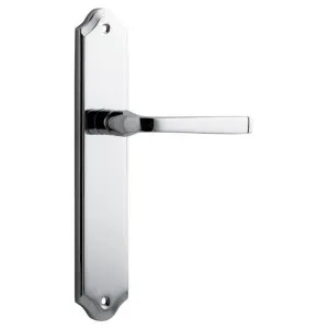 Annecy Lever Shouldered Backplate Polished Chrome by Iver, a Door Hardware for sale on Style Sourcebook
