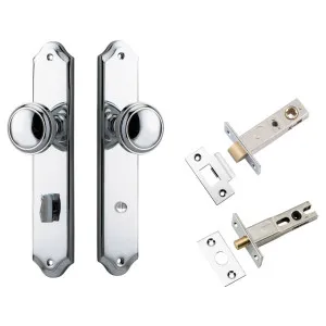 Paddington Knob Shouldered Backplate Privacy Kit w Privacy Turn Polished Chrome by Iver, a Door Hardware for sale on Style Sourcebook