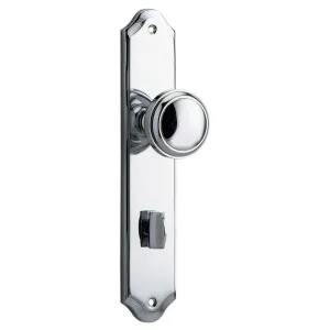 Paddington Knob Shouldered Backplate Polished Chrome by Iver, a Door Hardware for sale on Style Sourcebook