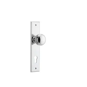 Paddington Knob Polished Chrome Chamfered Backplate by Iver, a Door Hardware for sale on Style Sourcebook