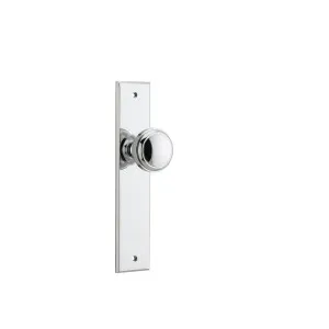 Paddington Knob Polished Chrome Chamfered Backplate by Iver, a Door Hardware for sale on Style Sourcebook