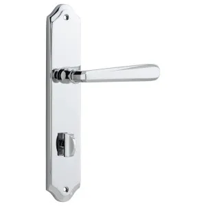 Copenhagen Lever Shouldered Backplate Polished Chrome by Iver, a Door Hardware for sale on Style Sourcebook