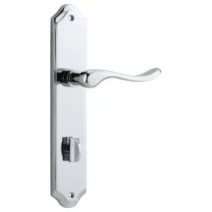 Stirling Lever Shouldered Backplate Polished Chrome by Iver, a Door Hardware for sale on Style Sourcebook