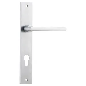Baltimore Rect 85mm Euro Lever Set, Brushed Chrome by Iver, a Door Hardware for sale on Style Sourcebook