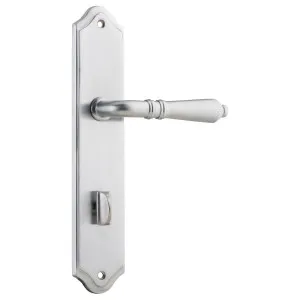 Sarlat Shouldered 85mm Privacy Lever Set, Brushed Chrome by Iver, a Door Hardware for sale on Style Sourcebook