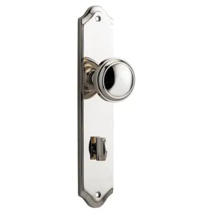 Paddington Knob Shouldered Backplate Polished Nickel by Iver, a Door Hardware for sale on Style Sourcebook
