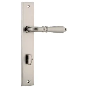 Sarlat Rectangular 85m Privacy Lever Set, SN by Iver, a Door Hardware for sale on Style Sourcebook