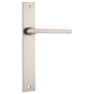 Baltimore Rectangle Lever Latch Set, Satin Nickel by Iver, a Door Hardware for sale on Style Sourcebook