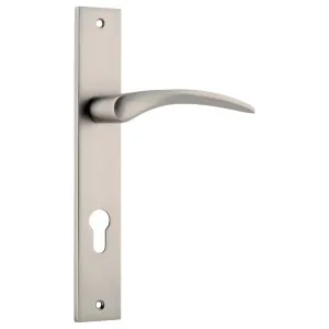 Oxford Rectangular 85mm Euro Lever Set, SN by Iver, a Door Hardware for sale on Style Sourcebook