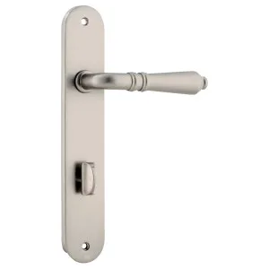 Sarlat Oval 85mm Privacy Lever Set, Satin Nickel by Iver, a Door Hardware for sale on Style Sourcebook