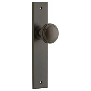 Paddington Knob Signature Brass Chamfered Backplate by Iver, a Door Hardware for sale on Style Sourcebook