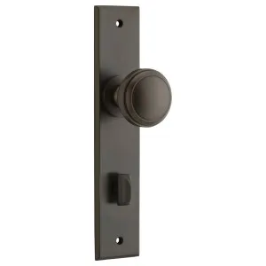Paddington Knob Signature Brass Chamfered Backplate by Iver, a Door Hardware for sale on Style Sourcebook