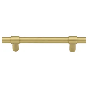 Helsinki Cabinet Pull CTC96mm Brushed Gold PVD by Iver, a Cabinet Hardware for sale on Style Sourcebook
