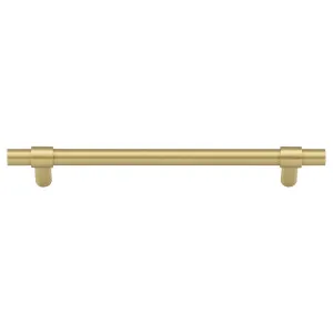 Helsinki Cabinet Pull CTC160mm Brushed Gold PVD by Iver, a Cabinet Hardware for sale on Style Sourcebook
