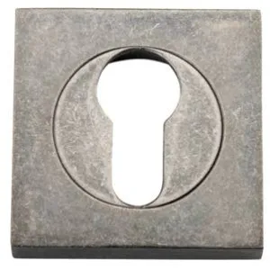 Escutcheon Euro Sq Concealed Fix Pair RN D52xP10mm by Iver, a Door Hardware for sale on Style Sourcebook