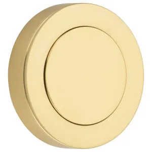 Blank Rose Round Polished Brass by Iver, a Door Hardware for sale on Style Sourcebook