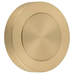 Blank Rose Round Brushed Brass by Iver, a Door Hardware for sale on Style Sourcebook