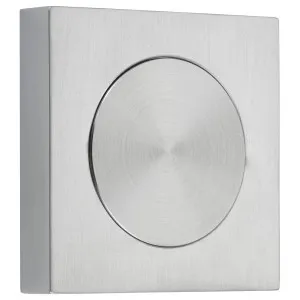 Blank Rose Square Brushed Chrome by Iver, a Door Hardware for sale on Style Sourcebook