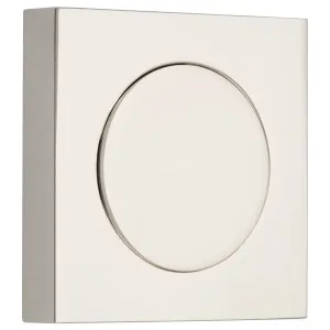 Blank Rose Square Polished Nickel by Iver, a Door Hardware for sale on Style Sourcebook