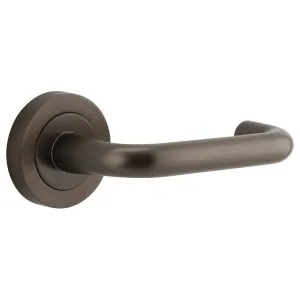 Oslo Lever Round Rose Signature Brass by Iver, a Door Hardware for sale on Style Sourcebook