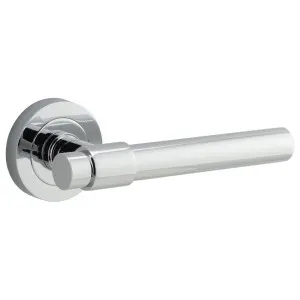 Helsinki Lever Round Rose, Polished Chrome by Iver, a Door Hardware for sale on Style Sourcebook