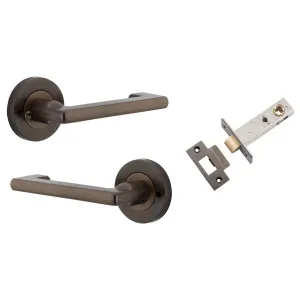 Baltimore Return Lever Round Rose (Inbuilt Privacy) Signature Brass by Iver, a Door Hardware for sale on Style Sourcebook