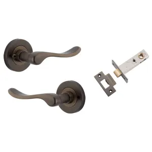 Stirling Lever Round Rose (Inbuilt Privacy) Signature Brass by Iver, a Door Hardware for sale on Style Sourcebook