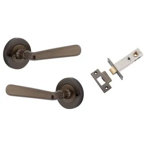 Copenhagen Lever Round Rose (Inbuilt Privacy) Signature Brass by Iver, a Door Hardware for sale on Style Sourcebook