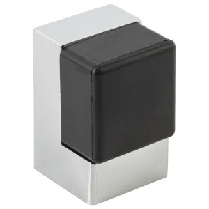 Square Door Stop Polished Chrome by Iver, a Doors & Hardware for sale on Style Sourcebook