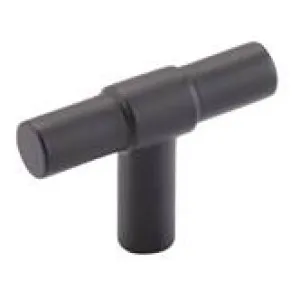 Helsinki T Cabinet Pull Matt Black by Iver, a Cabinet Hardware for sale on Style Sourcebook