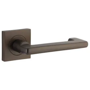Baltimore Return Lever Square Rose Signature Brass by Iver, a Door Hardware for sale on Style Sourcebook