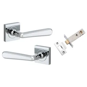 Copenhagen Lever Square Rose Passage Kit Polished Chrome by Iver, a Door Hardware for sale on Style Sourcebook