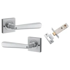 Copenhagen Lever Square Rose (Inbuilt Privacy) Brushed Chrome by Iver, a Door Hardware for sale on Style Sourcebook