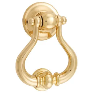 Sarlat Door Knocker, Polished Brass by Iver, a Door Hardware for sale on Style Sourcebook