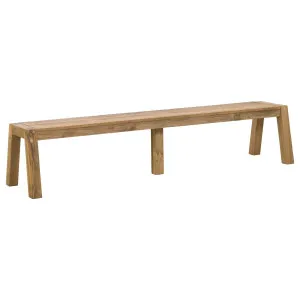 Batari 220cm Reclaimed Teak Bench, Natural by Schots, a Benches for sale on Style Sourcebook