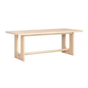 Shenali 210cm Oak Dining Table, Natural by Schots, a Tables for sale on Style Sourcebook