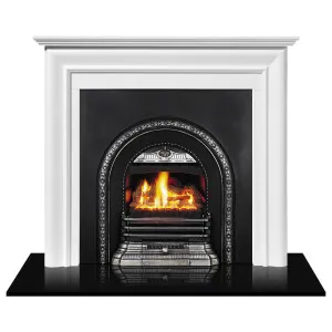 Bolton Mantel, White by Schots, a Fireplaces & Accessories for sale on Style Sourcebook