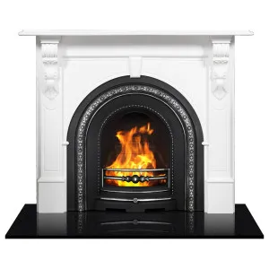 Evandale Mantel, White by Schots, a Fireplaces & Accessories for sale on Style Sourcebook