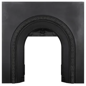 Fascia Lux with Hood Premium Black by Schots, a Fireplaces for sale on Style Sourcebook