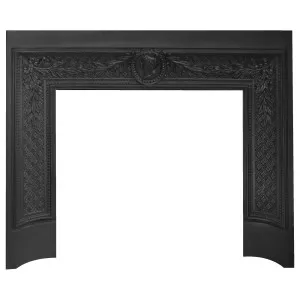Fascia Paris 1110x960mm Black by Schots, a Fireplaces for sale on Style Sourcebook