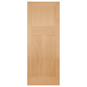 Edwardian 77cm Internal 3 Panel Door, Raw by Schots, a Internal Doors for sale on Style Sourcebook