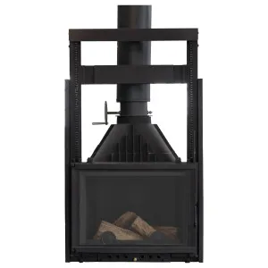 Vienna High Heater with Glass Door by Schots, a Fireplaces for sale on Style Sourcebook