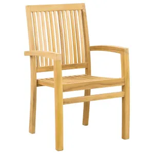 Oakley Stackable Teak Armchair, Natural by Schots, a Chairs for sale on Style Sourcebook