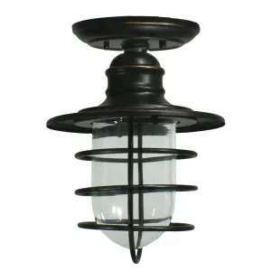 Dockyard Outdoor Under Eave, Antique Bronze by Lighting Inspirations, a Lamps for sale on Style Sourcebook